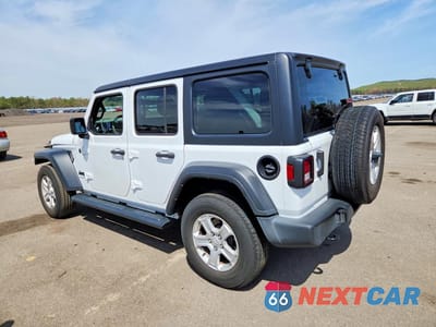 Drugie zdjęcie samochodu z przodu: 2023 JEEP WRANGLER SPORT VIN:1C4HJXDG7PW519327 - miniatura