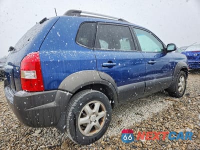 Trzecie zdjęcie samochodu z tyłu: 2005 HYUNDAI TUCSON VIN:KM8JN72D55U160904 - miniatura