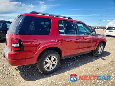 Trzecie zdjęcie samochodu z tyłu: 2010 FORD EXPLORER XLT VIN:1FMEU7DE4AUA68056 - miniatura