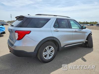 Trzecie zdjęcie samochodu z tyłu: 2023 FORD EXPLORER XLT VIN:1FMSK8DH6PGB44280 - miniatura