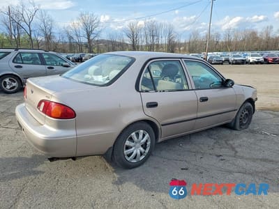 Trzecie zdjęcie samochodu z tyłu: 2000 TOYOTA COROLLA VE VIN:2T1BR12E3YC322744 - miniatura