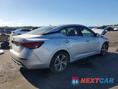 Trzecie zdjęcie samochodu z tyłu: 2021 NISSAN SENTRA SV VIN:3N1AB8CV9MY310537 - miniatura