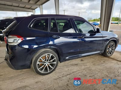 Trzecie zdjęcie samochodu z tyłu: 2020 BMW X3 SDRIVE30I VIN:5UXTY3C03LLU72178 - miniatura
