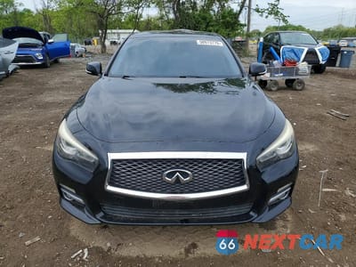 Piąte zdjęcie samochodu w środku: 2017 INFINITI Q50 2.0T VIN:JN1CV7AP3HM642013 - miniatura