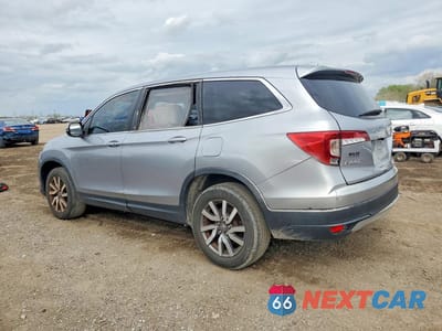 Drugie zdjęcie samochodu z przodu: 2020 HONDA PILOT EXL AWD VIN:5FNYF6H54LB038454 - miniatura