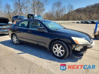 Czwarte zdjęcie samochodu z boku: 2004 HONDA ACCORD EX VIN:1HGCM66524A046230 - miniatura