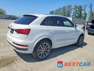 Trzecie zdjęcie samochodu z tyłu: 2018 AUDI Q3 PREMIUM VIN:WA1BCCFS6JR033442 - miniatura