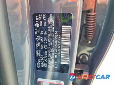 Zdjęcie 12 z 12 samochodu: 2024 HYUNDAI ELANTRA SEL VIN:KMHLM4DG9RU773244 - miniatura