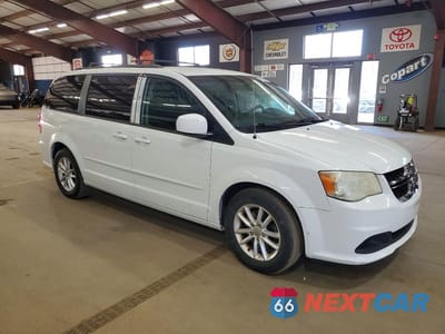 Czwarte zdjęcie samochodu z boku: 2014 DODGE GRAND CARAVAN SXT VIN:2C4RDGCG4ER478108 - miniatura