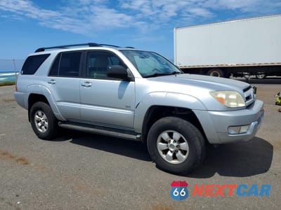 Czwarte zdjęcie samochodu z boku: 2003 TOYOTA 4RUNNER SR5 VIN:JTEZT14R430003285 - miniatura