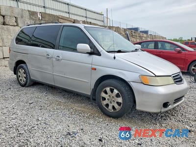 Czwarte zdjęcie samochodu z boku: 2004 HONDA ODYSSEY EX VIN:5FNRL18664B014862 - miniatura
