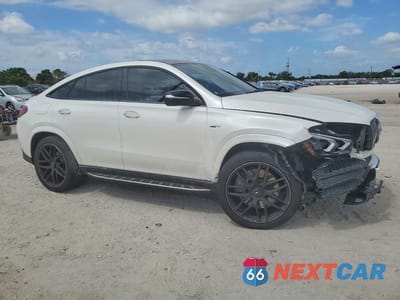 Czwarte zdjęcie samochodu z boku: 2022 MERCEDES-BENZ GLE COUPE AMG 53 4MATIC VIN:4JGFD6BB8NA638221 - miniatura