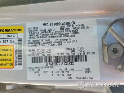 Zdjęcie 12 z 12 samochodu: 2018 FORD FUSION SE VIN:3FA6P0H72JR133633 - miniatura