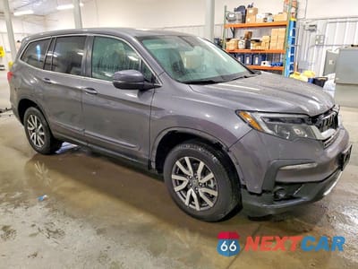 Czwarte zdjęcie samochodu z boku: 2021 HONDA PILOT EXL VIN:5FNYF6H57MB022878 - miniatura