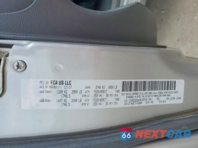 Zdjęcie 13 z 13 samochodu: 2018 DODGE GRAND CARAVAN GT VIN:2C4RDGEGXJR147718 - miniatura