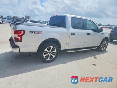 Trzecie zdjęcie samochodu z tyłu: 2019 FORD F150 SUPERCREW VIN:1FTEW1CP9KKE90531 - miniatura