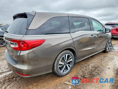 Trzecie zdjęcie samochodu z tyłu: 2019 HONDA ODYSSEY ELITE VIN:5FNRL6H99KB111462 - miniatura