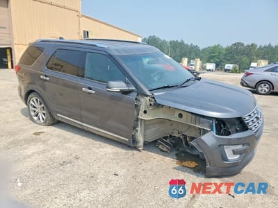 Czwarte zdjęcie samochodu z boku: 2017 FORD EXPLORER LIMITED VIN:1FM5K7F82HGD22143 - miniatura