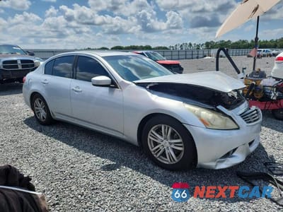 Czwarte zdjęcie samochodu z boku: 2010 INFINITI G37 SEDAN BASE VIN:JN1CV6AP5AM200852 - miniatura