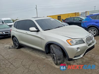 Czwarte zdjęcie samochodu z boku: 2011 BMW X3 XDRIVE28I VIN:5UXWX5C59BL708788 - miniatura