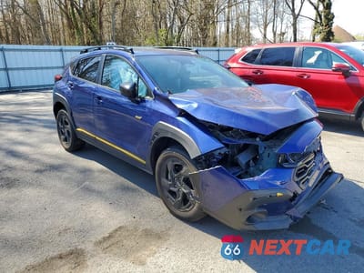 Czwarte zdjęcie samochodu z boku: 2024 SUBARU CROSSTREK SPORT VIN:4S4GUHF62R3781222 - miniatura