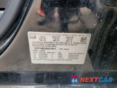 Zdjęcie 13 z 13 samochodu: 2016 GMC SIERRA C1500 SLE VIN:3GTP1MEC0GG279011 - miniatura