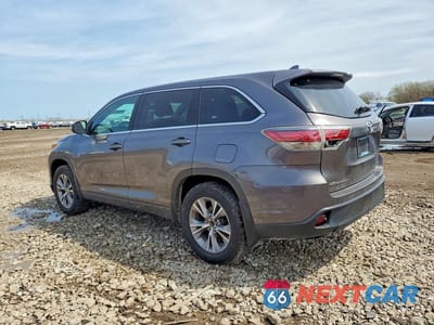 Drugie zdjęcie samochodu z przodu: 2015 TOYOTA HIGHLANDER LE PLUS VIN:5TDBKRFH9FS157195 - miniatura