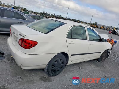 Trzecie zdjęcie samochodu z tyłu: 2007 TOYOTA COROLLA CE VIN:JTDBR32E870103282 - miniatura
