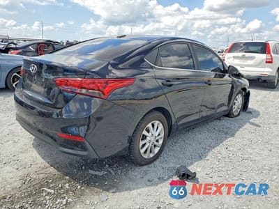 Trzecie zdjęcie samochodu z tyłu: 2019 HYUNDAI ACCENT SEL VIN:3KPC24A30KE061057 - miniatura
