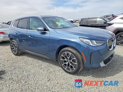 Czwarte zdjęcie samochodu z boku: 2026 BMW X3 30 XDRIVE VIN:5UX53GP07T9376477 - miniatura