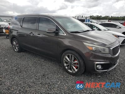Czwarte zdjęcie samochodu z boku: 2015 KIA SEDONA SX LIMITED VIN:KNDME5C1XF6026910 - miniatura