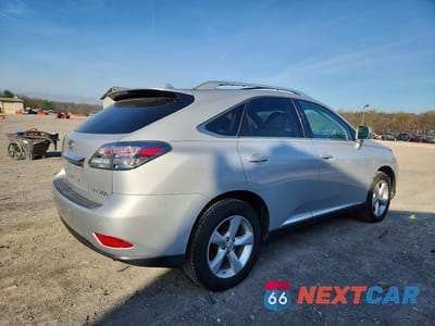 Trzecie zdjęcie samochodu z tyłu: 2012 LEXUS RX 350 VIN:2T2BK1BA3CC126373 - miniatura