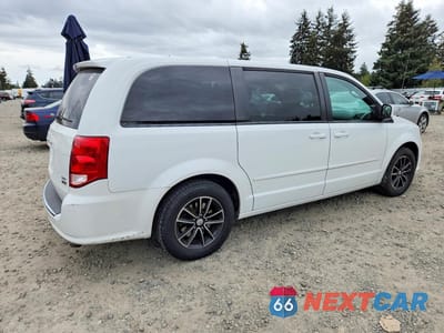 Trzecie zdjęcie samochodu z tyłu: 2017 DODGE GRAND CARAVAN GT VIN:2C4RDGEG2HR758336 - miniatura