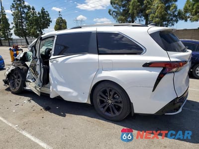Drugie zdjęcie samochodu z przodu: 2023 TOYOTA SIENNA XSE 7-PASSENGER VIN:5TDDRKEC8PS167932 - miniatura