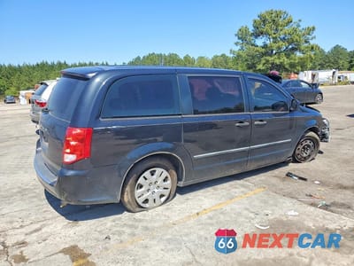 Trzecie zdjęcie samochodu z tyłu: 2016 DODGE GRAND CARAVAN SE VIN:2C4RDGBG9GR315877 - miniatura