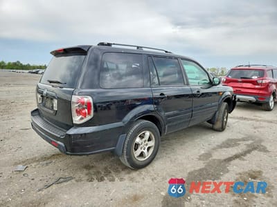 Trzecie zdjęcie samochodu z tyłu: 2008 HONDA PILOT SE VIN:5FNYF28328B006374 - miniatura