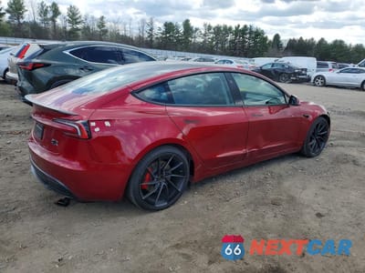 Trzecie zdjęcie samochodu z tyłu: 2026 TESLA MODEL 3 VIN:5YJ3E1ET8TF139757 - miniatura
