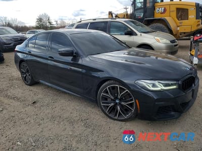 Czwarte zdjęcie samochodu z boku: 2021 BMW 530 XI VIN:WBA13BJ00MCG67743 - miniatura
