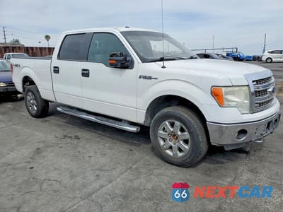 Czwarte zdjęcie samochodu z boku: 2014 FORD F150 SUPERCREW VIN:1FTFW1EFXEKD60559 - miniatura