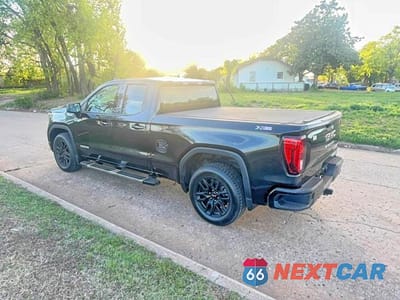 Trzecie zdjęcie samochodu z tyłu: 2019 GMC SIERRA K1500 ELEVATION VIN:1GTR9CED0KZ212941 - miniatura