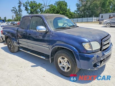 Czwarte zdjęcie samochodu z boku: 2003 TOYOTA TUNDRA ACCESS CAB SR5 VIN:5TBRT341X3S409832 - miniatura