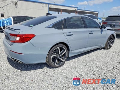 Trzecie zdjęcie samochodu z tyłu: 2021 HONDA ACCORD SPORT SE VIN:1HGCV1F41MA023139 - miniatura