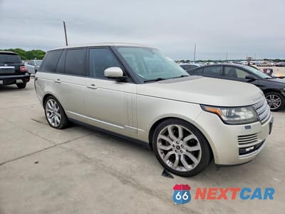 Czwarte zdjęcie samochodu z boku: 2014 LAND ROVER RANGE ROVER SUPERCHARGED VIN:SALGS2EF8EA130569 - miniatura