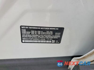 Zdjęcie 13 z 13 samochodu: 2024 BMW X3 SDRIVE30I VIN:WBX47DP04RN312030 - miniatura