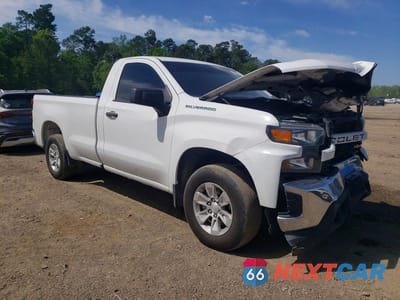 Czwarte zdjęcie samochodu z boku: 2021 CHEVROLET SILVERADO C1500 VIN:3GCNWAEF1MG342758 - miniatura