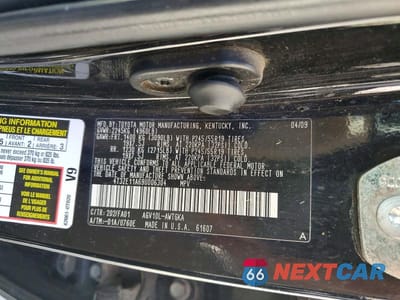 Zdjęcie 13 z 13 samochodu: 2009 TOYOTA VENZA FWD 4CYL VIN:4T3ZE11A69U006304 - miniatura