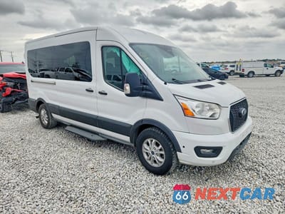Czwarte zdjęcie samochodu z boku: 2021 FORD TRANSIT T-350 VIN:1FBAX2CG2MKA51129 - miniatura