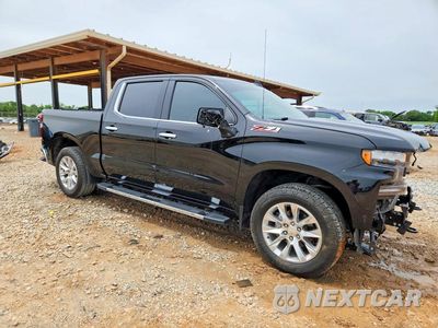 Czwarte zdjęcie samochodu z boku: 2022 CHEVROLET SILVERADO LTD K1500 LTZ VIN:3GCUYGED2NG177697 - miniatura