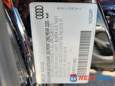 Zdjęcie 12 z 12 samochodu: 2015 AUDI A3 PREMIUM PLUS VIN:WAUEFGFF7F1018892 - miniatura