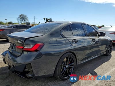 Trzecie zdjęcie samochodu z tyłu: 2023 BMW M340I VIN:3MW49FS01P8D24661 - miniatura